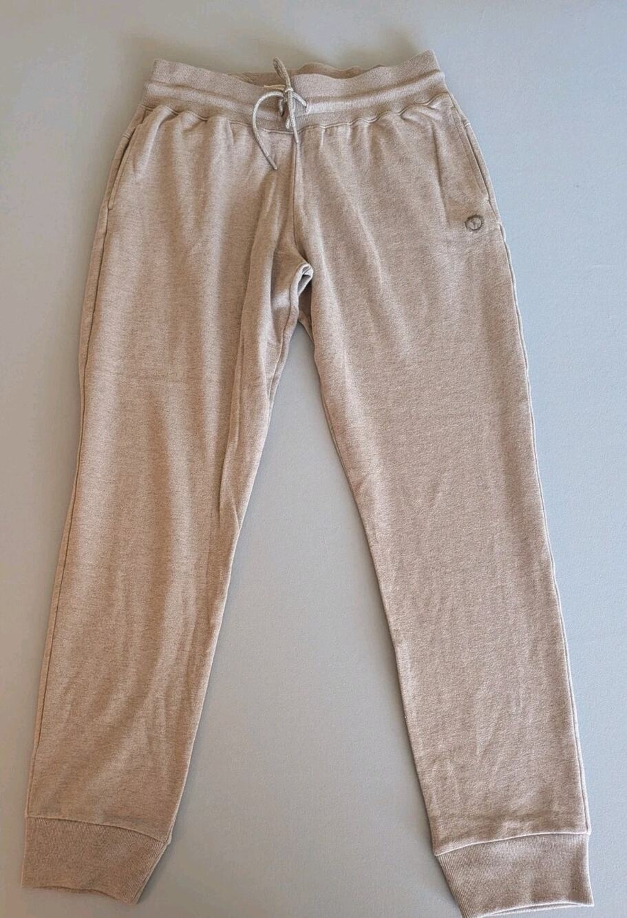 Paka Jogger Sweatpants Beige Tan Alpaca Organic Cotton Sustainable Lounge
